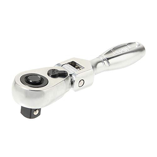 TONE RH3FHS Short Ratchet Handle Compact Flex Head 3/8" 9.5mm Hold Type SS NEW_1