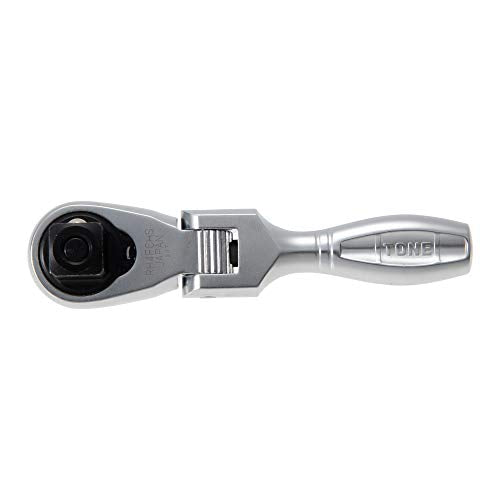 TONE RH3FHS Short Ratchet Handle Compact Flex Head 3/8" 9.5mm Hold Type SS NEW_4