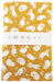 Miyamoto Izumi Traditional Towel Tenugui Small Pattern Bell-cat Yellow 33354 NEW_1