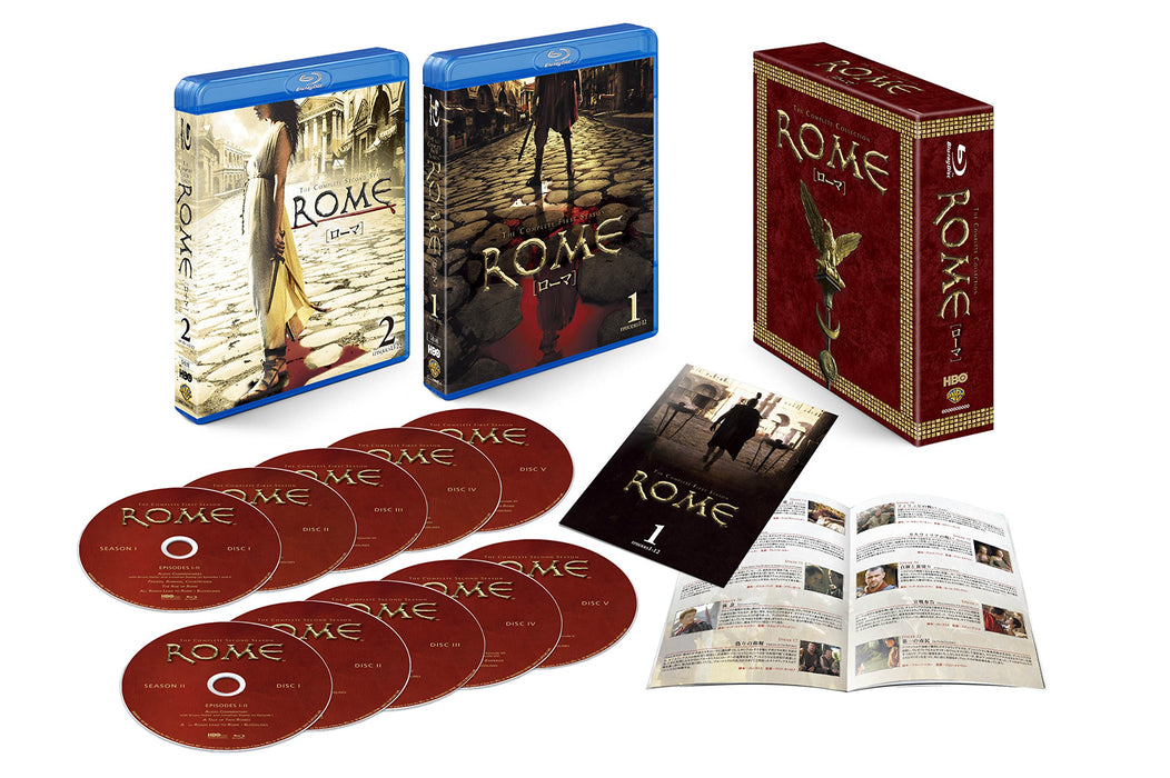 ROME Blu-ray Complete Box 10-disc Standard Edition 1000521634 Action Drama NEW_1