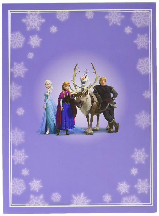 Tenyo Magic Book Frozen Disney ‎8320308 Pictures appears on a blank page NEW_2