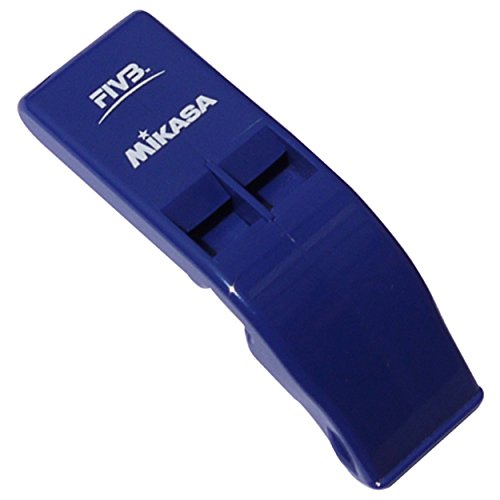 Mikasa Volleyball Whistle No Cork BEAT500 Blue ABS Made in Japan with Strap NEW_1