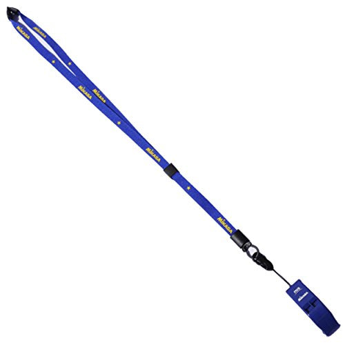 Mikasa Volleyball Whistle No Cork BEAT500 Blue ABS Made in Japan with Strap NEW_3