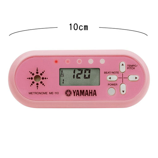 YAMAHA Digital Metronome Pink ME-110PK 5 consecutive LED displays Batterypowered_2