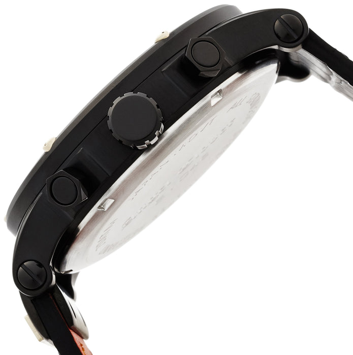 Angel Clover Watch Exventure Black Dial Stainless Steel Band EVC46BBK-BK NEW_3