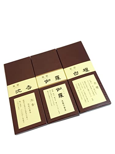 Minori Garden Fuin Kyara agarwood sandalwood three trial Incense Sticks 10000605_2