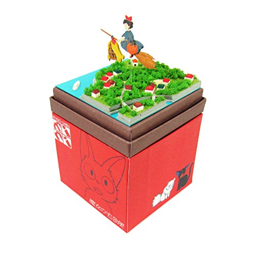 Studio Ghibli mini Kiki's Delivery Service deliver stuff paper craft MP07-08 NEW_2