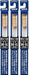 Ebisu Toothbrush Tooth Enamel Gently Protects Pig Bristle 350 Set of 3 B-T35x3_1