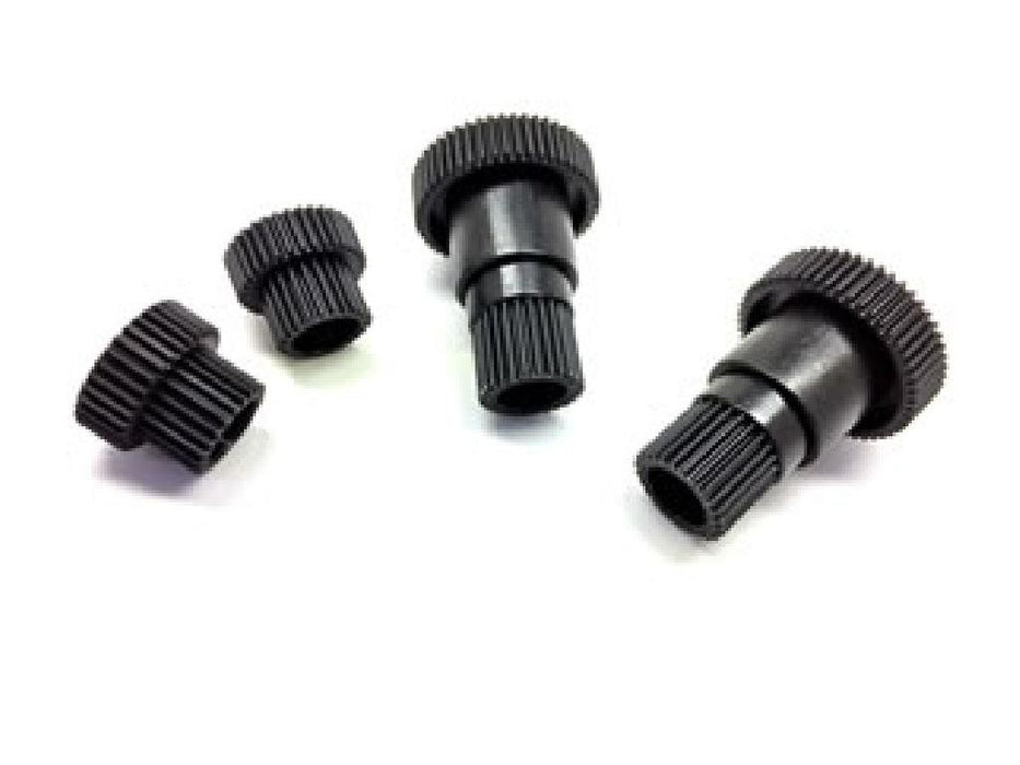 SQUARE high-Speed Gear Set for Tamiya GF-01 Black Plastic RC Car Parts SGW-30_1