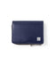 Takeokikuchi Coin purse Pierre 181611 Navy Zipper Closure 7.5x10cm Leather NEW_1