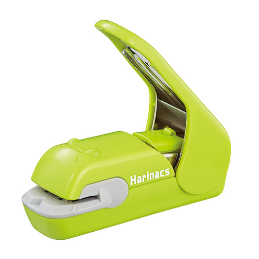 KOKUYO Stapleless Stapler Harinacs Press Green SLN-MPH105G W3.4xD9.5xH8.5cm NEW_1