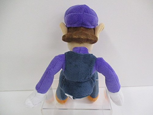 Sanei Boeki Super Mario Bros. All star COLLECTION Waluigi Plush Doll S ‎AC09 NEW_4