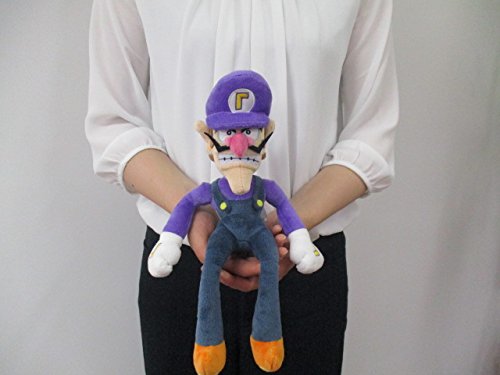 Sanei Boeki Super Mario Bros. All star COLLECTION Waluigi Plush Doll S ‎AC09 NEW_6