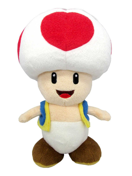 Sanei Boeki Super Mario All Star Collection Toad S size Plush Doll 20cm AC04 NEW_1