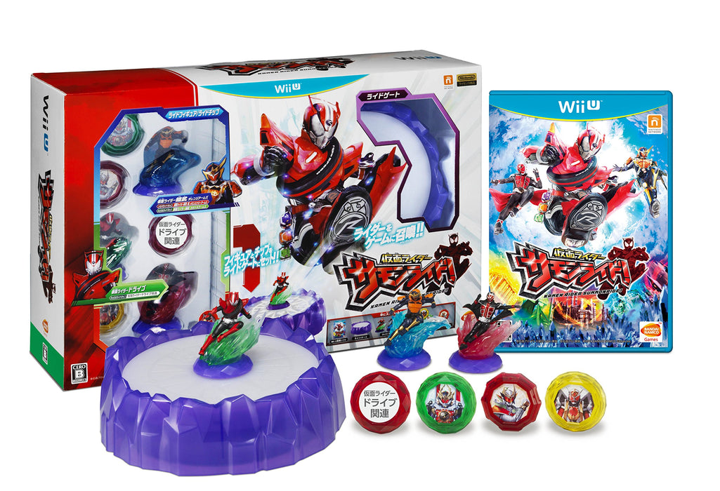 Nintendo Wii U Kamen Rider Summon Ride! Standard Edition WUP-P-BRSJ Action Game_3