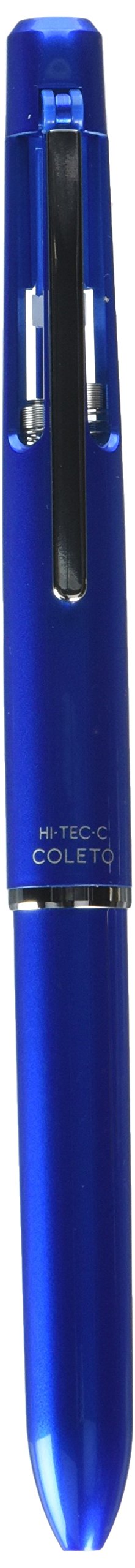 Pilot Multi Function Pen Hi-Tec-C Coleto 1000 Blue Body LHKC-1SC-L Slide Lever_1