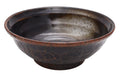 Mino ware Japan Ramen Noodle Donburi Bowl oil drop crystals 19.5xH7.3cm 132-1307_1
