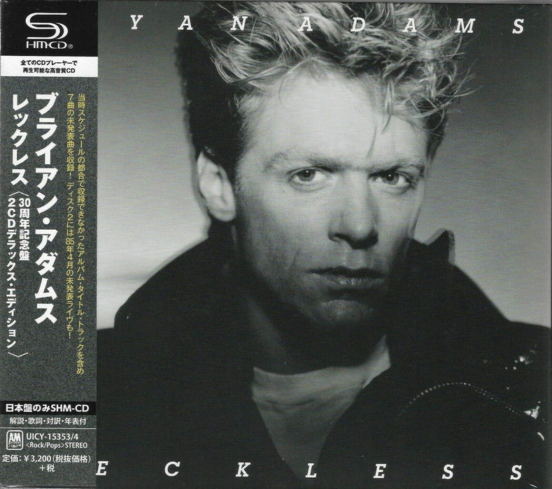 [SHM-CD] Reckless 30th Anniversary Deluxe Edition Bryan Adams UICY-15353 NEW_1