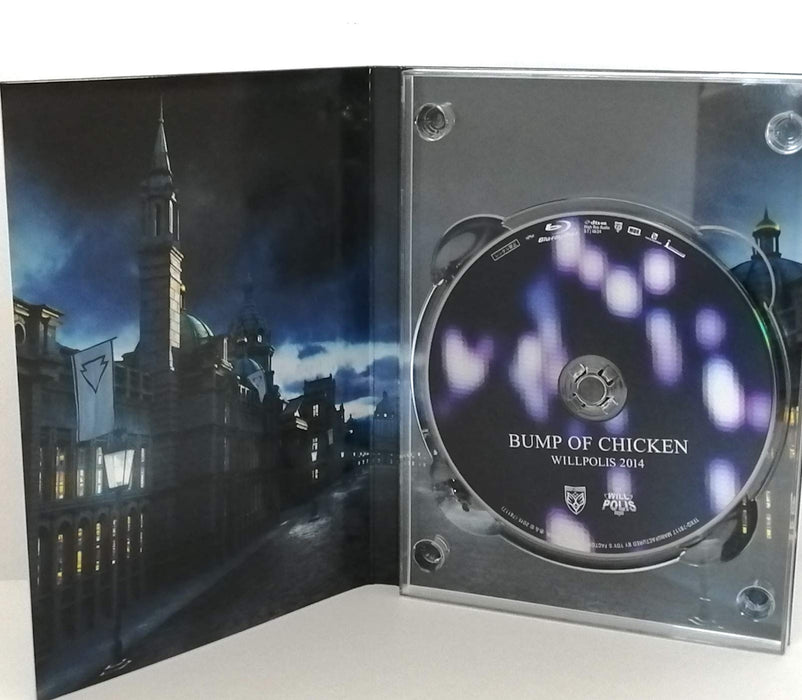 BUMP OF CHICKEN WILLPOLIS 2014 [Blu-ray Disc+CD] First Edition TFXQ-78117 NEW_3