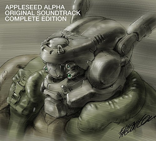 CD+DVD APPLESEED ALPHA ORIGINAL SOUNDTRACK COMPLETE First Ed. EDITION WPZL-30921_1