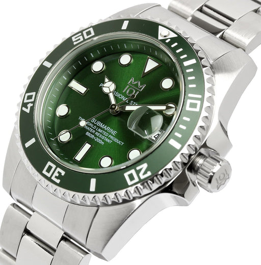 HYAKUICHI 101 Divers watch Green HYAKU1-001 Made in Japan Stainless Steel NEW_2