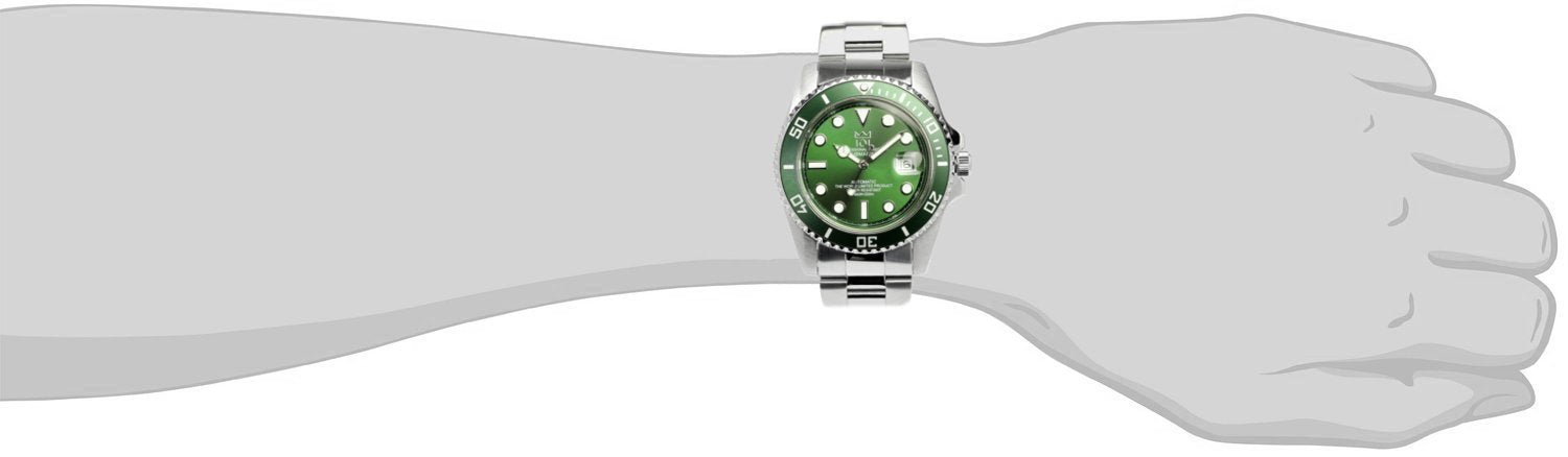 HYAKUICHI 101 Divers watch Green HYAKU1-001 Made in Japan Stainless Steel NEW_5