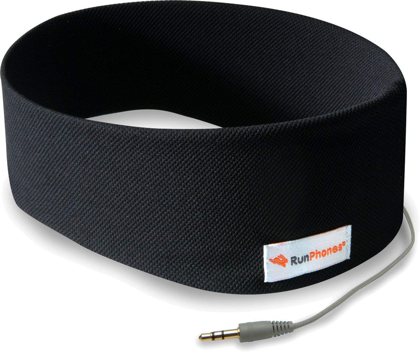 Runphones Classic Sports Headphones S Size Black RC2BS 3.5mm Jack Sport Style_1