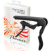 Phoenix one touch guitar capo tasto type R pick black with Fiber Cloth ‎Pho-9063_2
