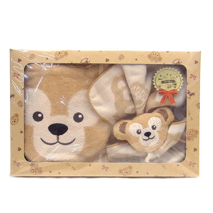 Duffy Gift Set (Bib, Gauze handkerchief x 2, Rattle) Tokyo Disney Sea Limited_1