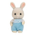 EPOCH Sylvanian Families Milk Rabbit Baby Doll U-89 Doll House Toy Doll NEW_1