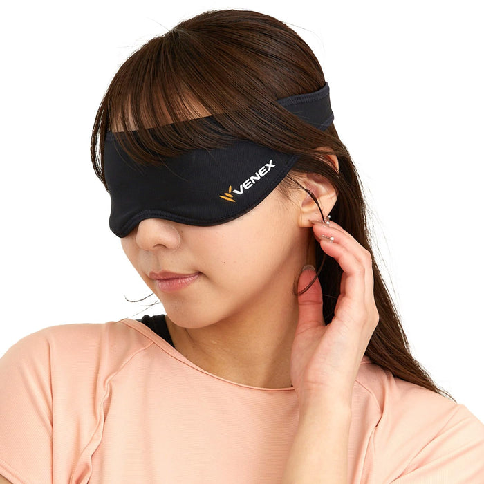 VENEX recovery wear eye mask 61060331 black L-XL 53-57cm 6106 Made in Japan NEW_3
