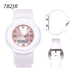 CASIO G-SHOCK mini watch GMN-500 7B2JR Pink Dial White Band Digital & Analog NEW_2