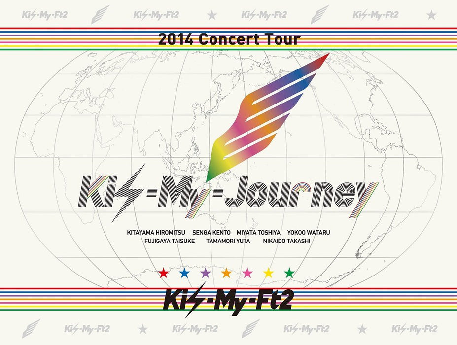 2014 CONCERT TOUR KIS-MY-JOURNEY [3DVD+Tour Photobook] First Edition AVBD-92215_1