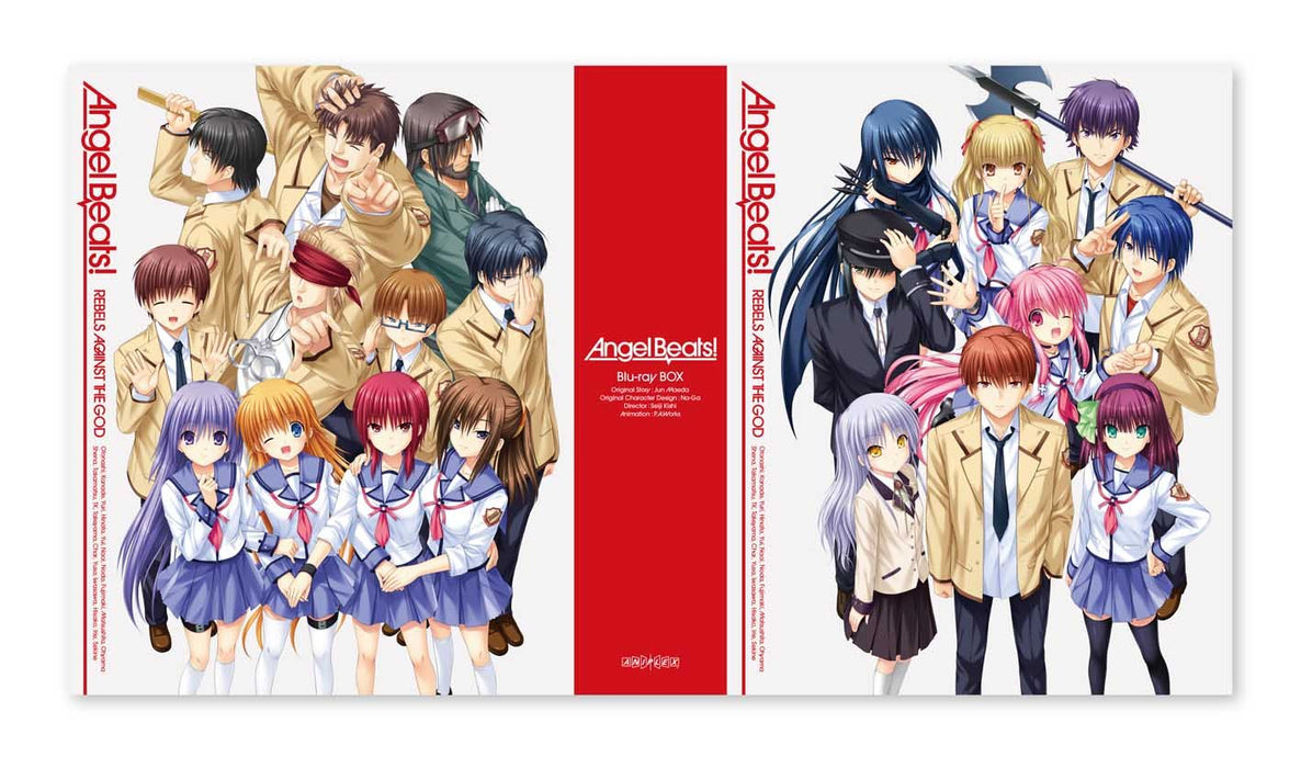 Angel Beats! Blu-ray BOX [4Blu-ray+special mook book] Limited Edition ANZX-11531_3