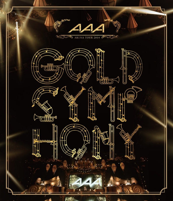 AAA ARENA TOUR 2014 GOLD SYMPHONY [Blu-ray Disc] Standard Edition AVXD-92210 NEW_1