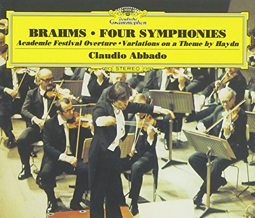 [CD] Brahms Four Symphonics Complete/Others Japan OBI Claudio Abbado PROC-1119_1