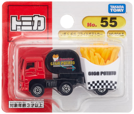 Takara Tomy Tomica No.55 Isuzu Giga French Potato Car (Blister Pack) Mini Car_1