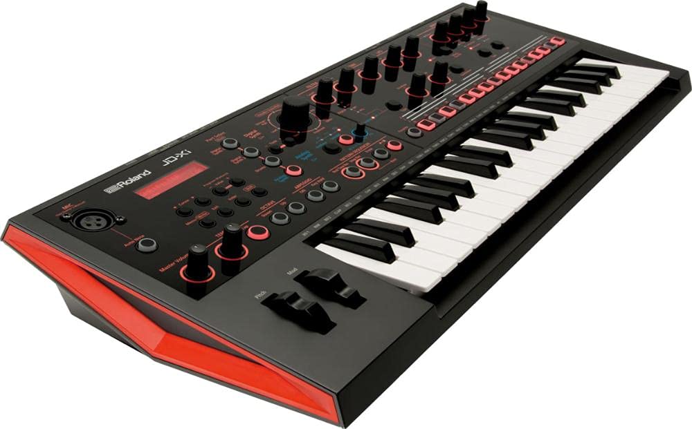 Roland Synthesizer 37-key mini keyboard JD-Xi Black BK Analog & Digital Sound_3