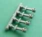 Green Max N gauge 8052 knuckle coupler long/gray/20 pcs Model Railroad Supplies_2