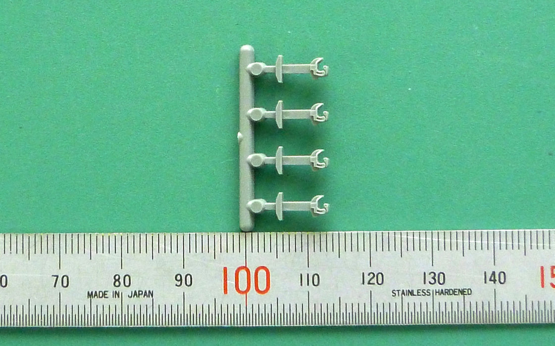 Green Max N gauge 8052 knuckle coupler long/gray/20 pcs Model Railroad Supplies_3