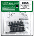 green max N gauge 8055 knuckle coupler short black 20pcs Model Railroad Supplies_1