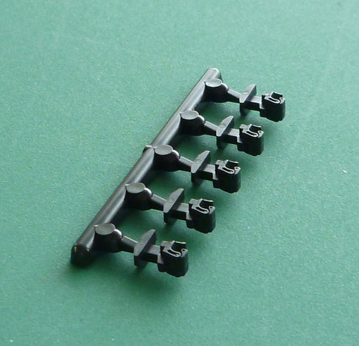 green max N gauge 8055 knuckle coupler short black 20pcs Model Railroad Supplies_2