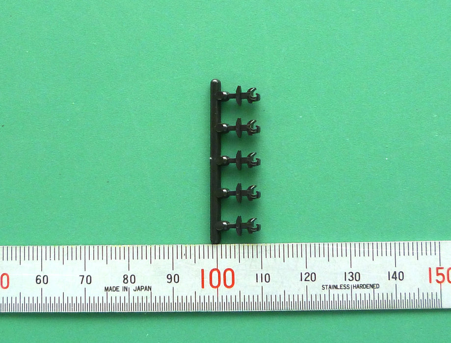 green max N gauge 8055 knuckle coupler short black 20pcs Model Railroad Supplies_3