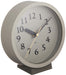 Lemnos M Table Clock MK14-04 GY Made in Japan Battery Powered Silent Clock NEW_1