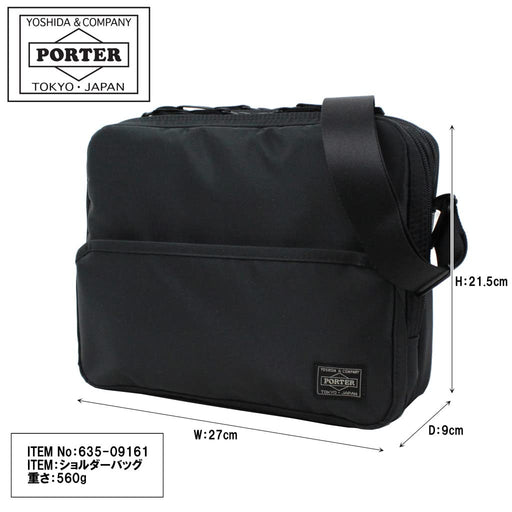 Yoshida Bag PORTER DRIVE SHOULDER BAG 635-09161 Black W270xH215xD90mm Nylon NEW_2