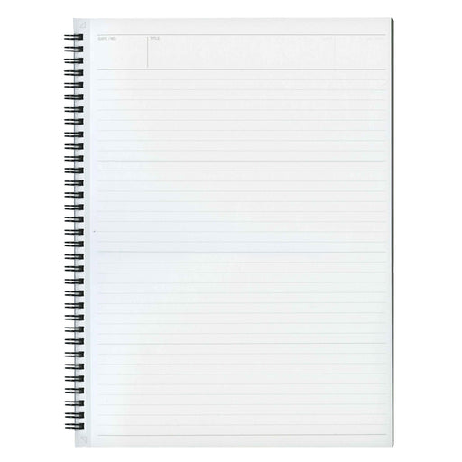 Maruman Nimoshine A4 Notebook Ruled 7mm 70 Sheets N199A Black Made in Japan NEW_2