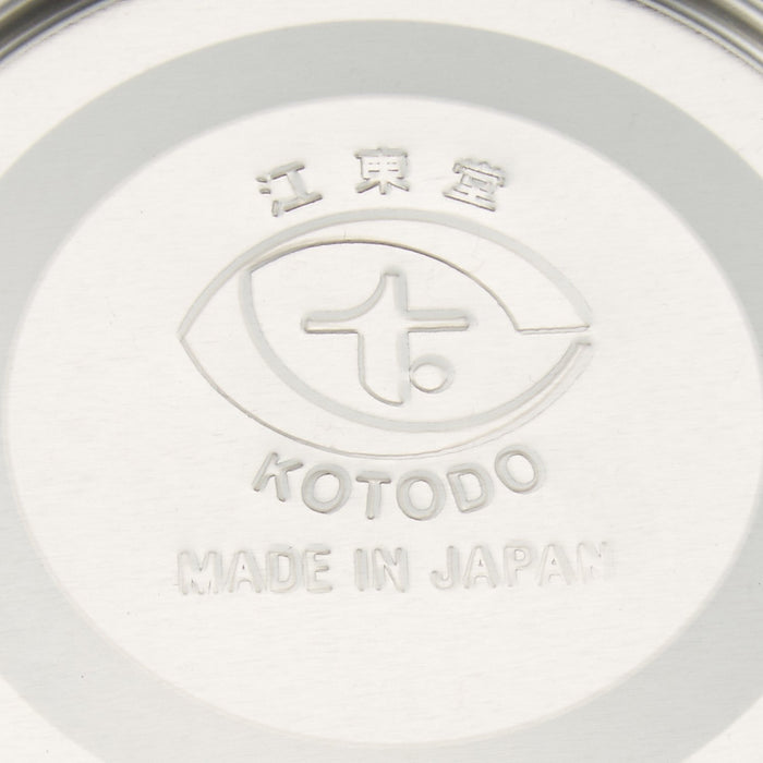Kotodo Takahashi Seisakusho Tea Canister Can Flat Can Alloy Steel Handwash 100g_3