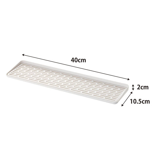 YAMAZAKI home Glass & Mug Drainer Slim One Size White TOWER 2604 ABS Resin NEW_2