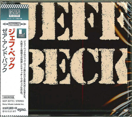 [BSCD2] There And Back Nomal Edition Jeff Beck SICP30772 Legacy Recording NEW_1