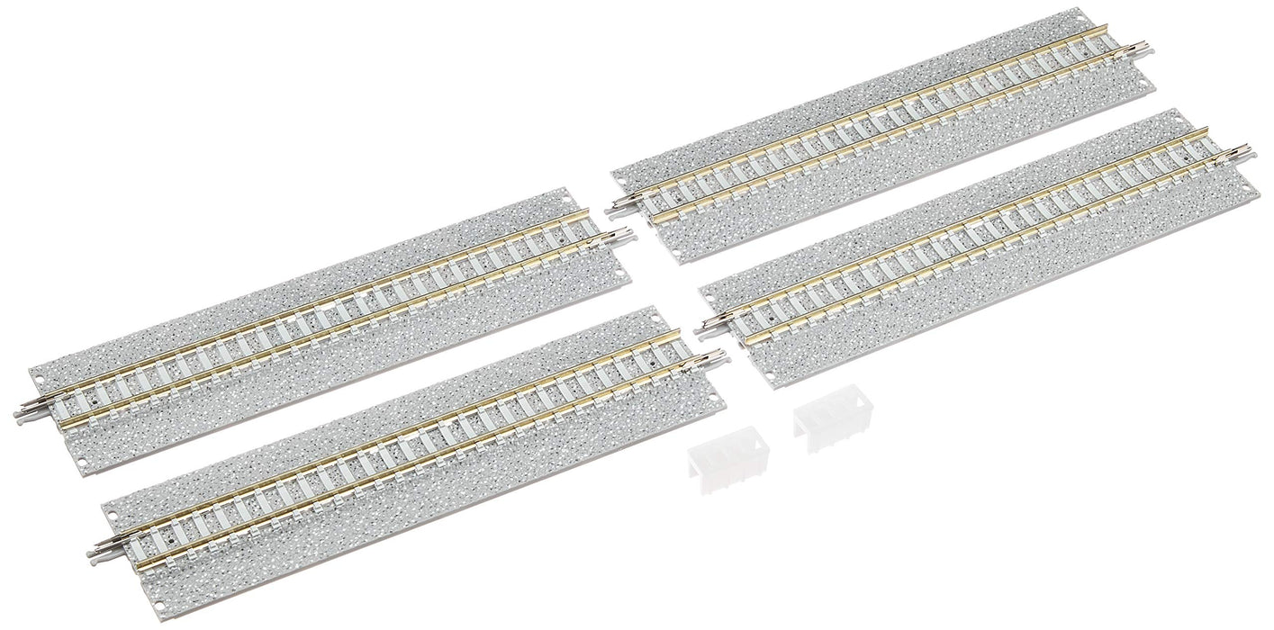 Tomix N gauge Fine Track Wide PC Straght Track S140-WP (F) Set of 4 1761 NEW_1